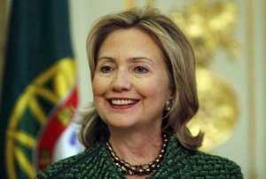 Ngoại trưởng Mỹ Hillary Clinton.